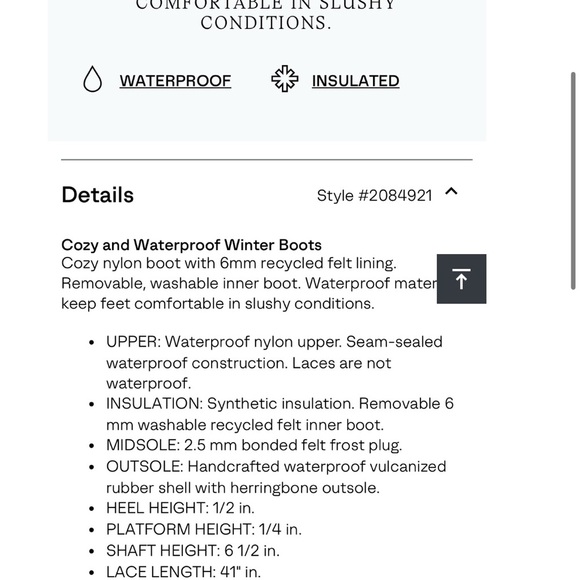 Sorel Carnival Winter Boot size 7.5 - Picture 8 of 16